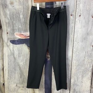 Óscar de la Renta Black Wool/Elasten Slacks Sz 6